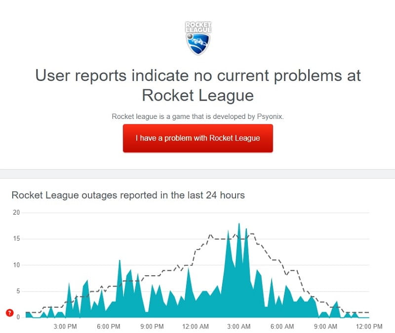 Rocket League se cae constantemente.